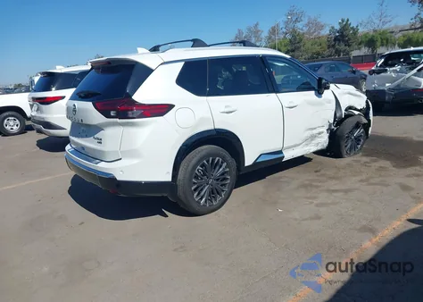 2025 Nissan Rogue Platinum Intelligent Awd from USA, damaged, VIN JN8BT3DD3SW300599